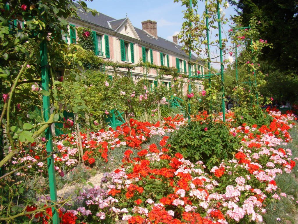 A Casa de Claude Monet - Jardim de Monet em Giverny França